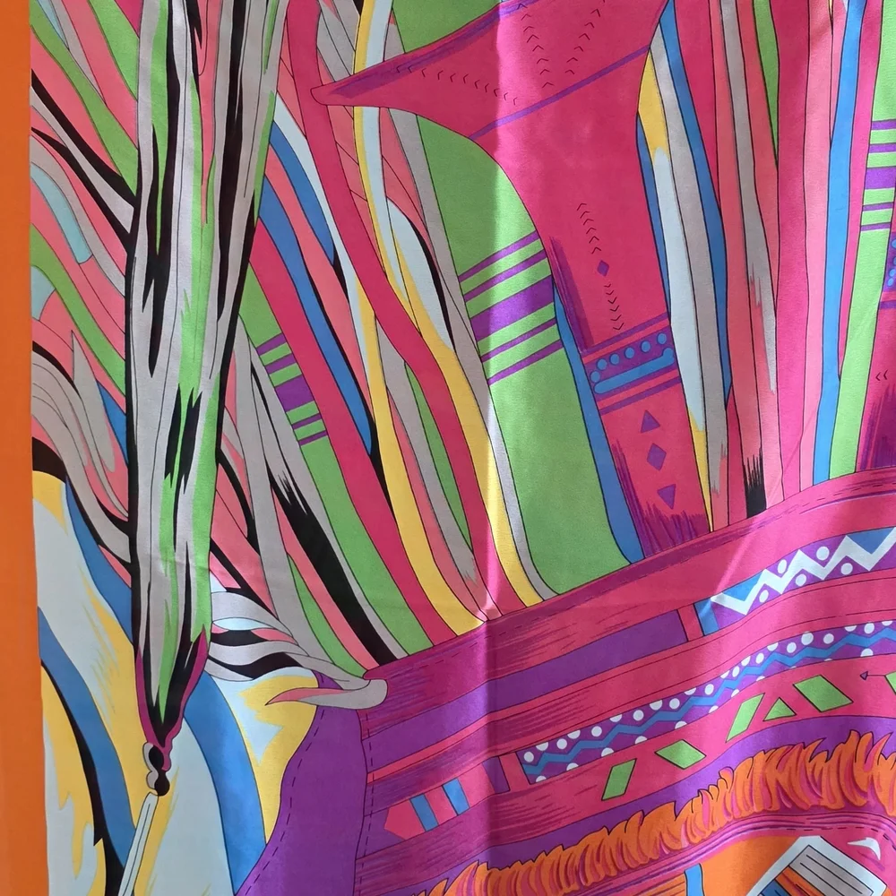 N/A vibrant scarf